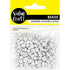Plastic Round Alphabet Beads (available in 2 colours)